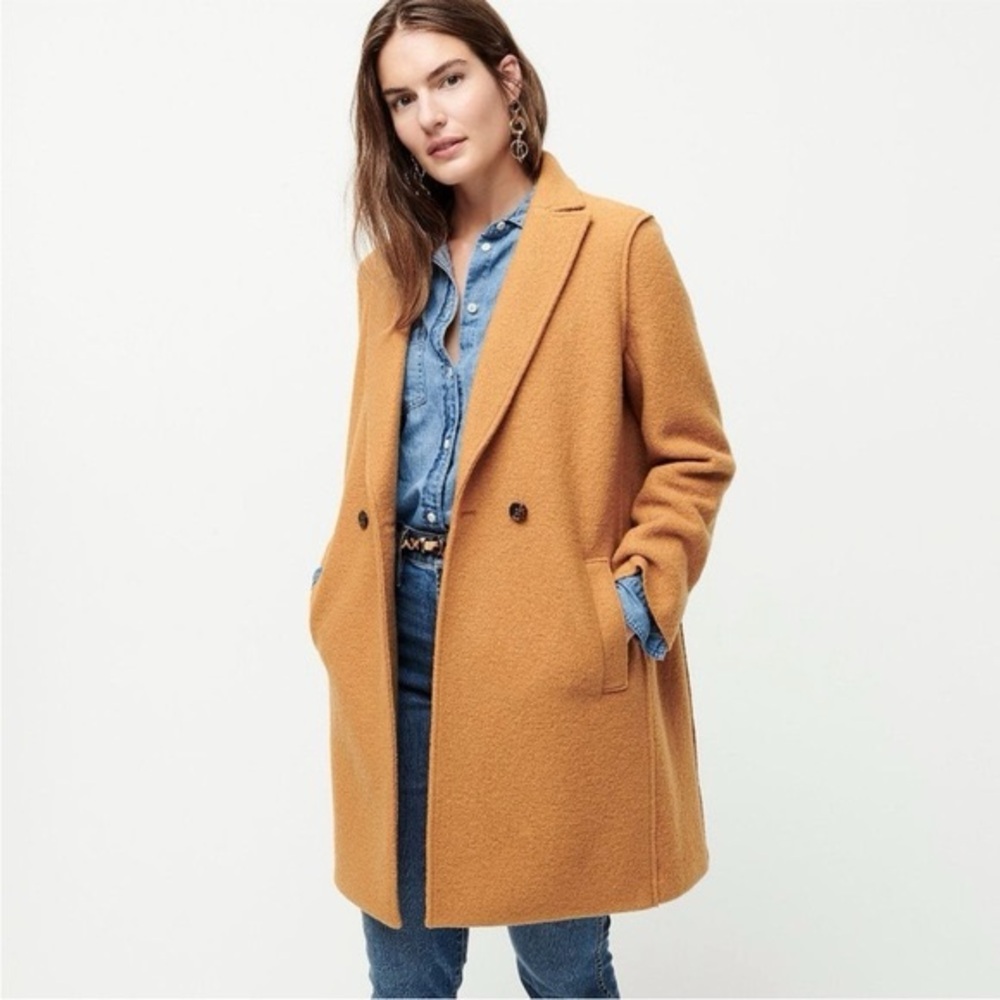 J. Crew Camel Pea Coat